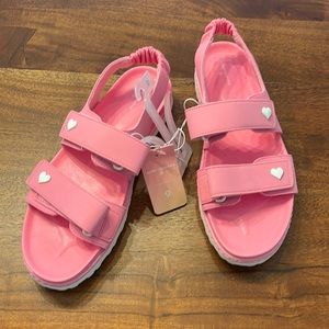Stoney Clover X Target strap heart sandals NWT